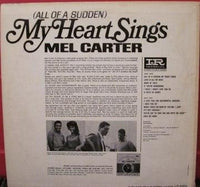 Mel Carter : (All Of A Sudden) My Heart Sings (LP, Mono)