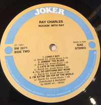 Ray Charles : Rockin' With Ray (LP, Comp)