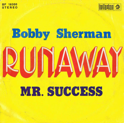 Bobby Sherman : Runaway (7", Single)