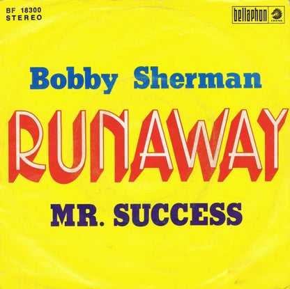 Bobby Sherman : Runaway (7", Single)
