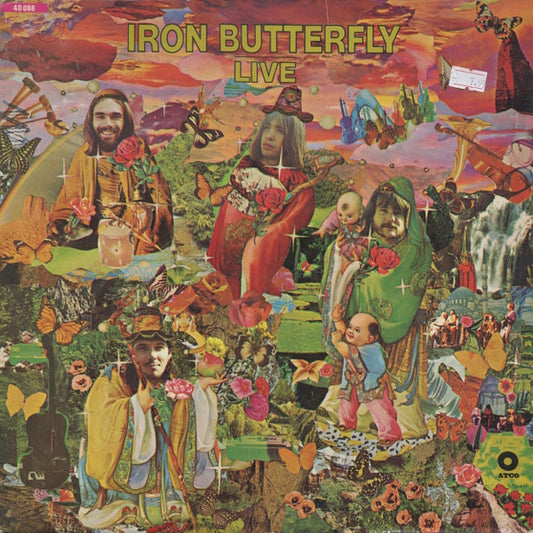 Iron Butterfly : Live (LP, Album)