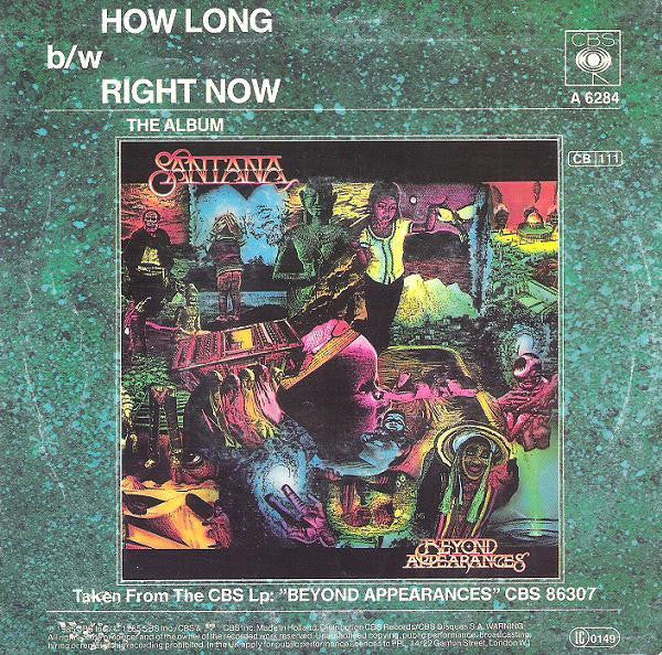 Santana : How Long (7", Single)
