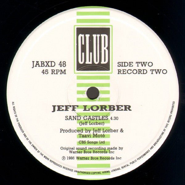 Jeff Lorber Featuring Karyn White : The Facts Of Love (2x12")