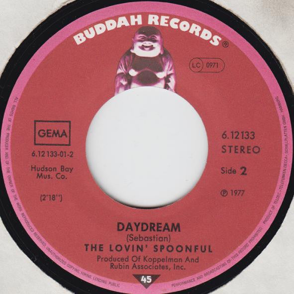 The Lovin' Spoonful : Summer In The City / Day Dream (7", Single)