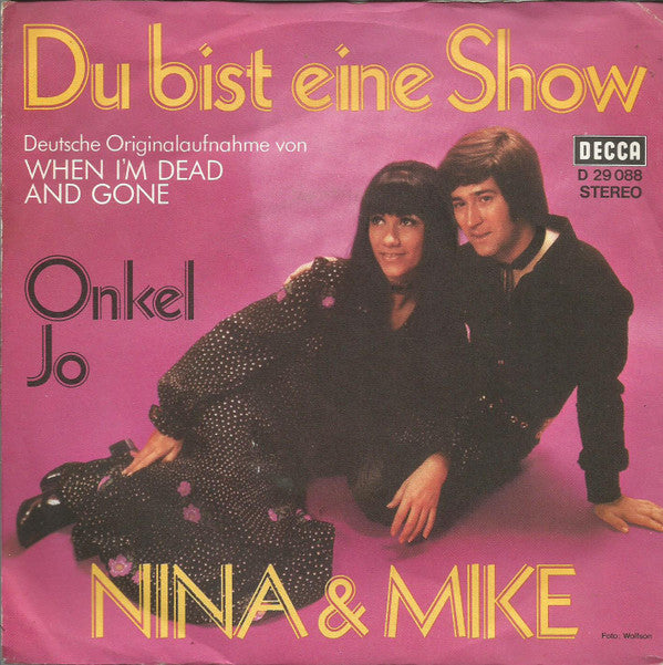 Nina & Mike : Du Bist Eine Show (7", Single)
