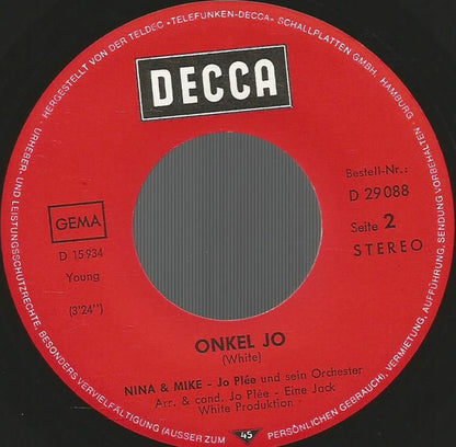 Nina & Mike : Du Bist Eine Show (7", Single)