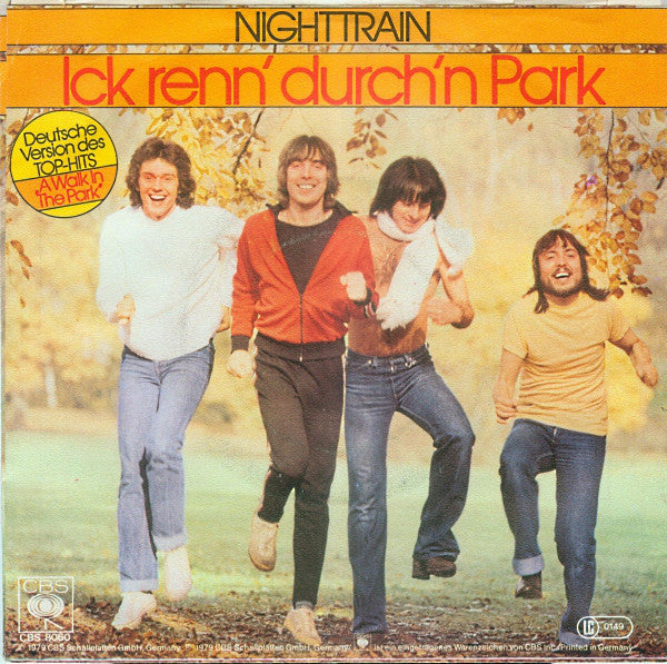 Nighttrain (2) : Ick Renn' Durch'n Park (7", Single)
