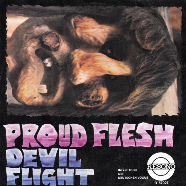 Proud Flesh : Devil Flight / Blind (7", Single)