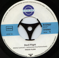 Proud Flesh : Devil Flight / Blind (7", Single)