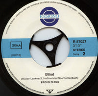 Proud Flesh : Devil Flight / Blind (7", Single)
