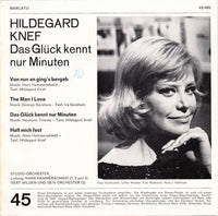 Hildegard Knef : Das Glück Kennt Nur Minuten (7", EP)