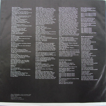 Manowar : Fighting The World (LP, Album)