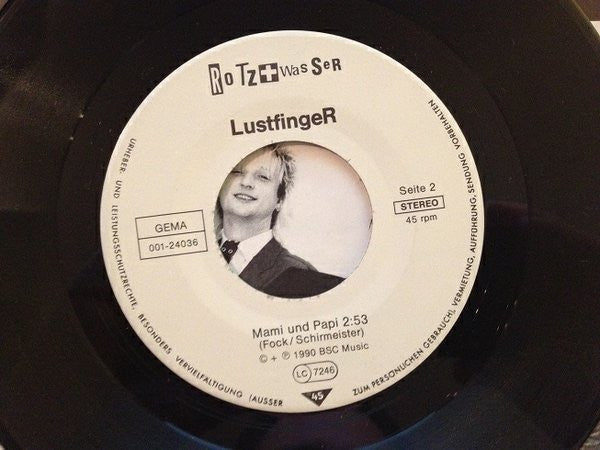 Lustfinger : Bitte Lieber Staatsanwalt (7")