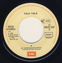 Talk Talk : Talk Talk (7", Single)