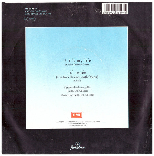 Talk Talk : It's My Life (7", Single)