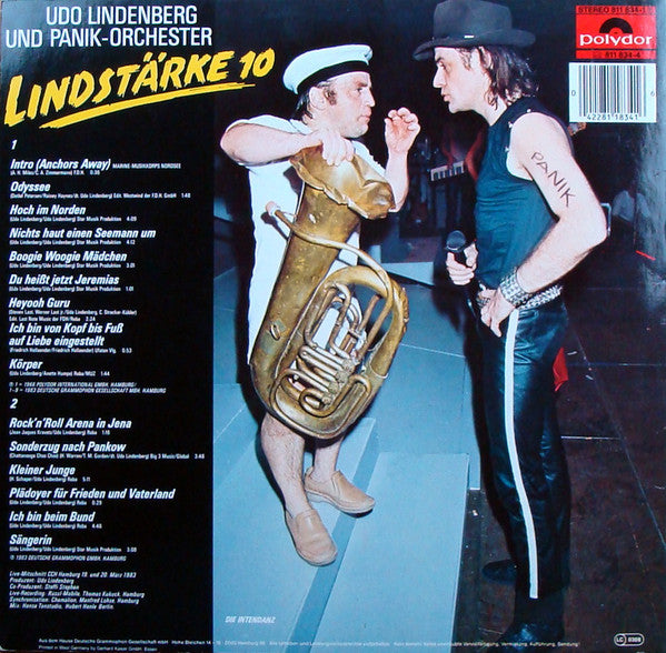 Udo Lindenberg Und Das Panikorchester : Lindstärke 10 (LP, Album)