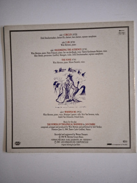 Wim Mertens Performed By Soft Verdict : Maximizing The Audience (2xLP, Album)