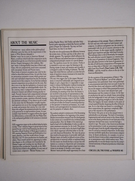 Wim Mertens Performed By Soft Verdict : Maximizing The Audience (2xLP, Album)