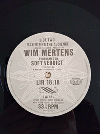 Wim Mertens Performed By Soft Verdict : Maximizing The Audience (2xLP, Album)