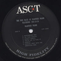Manfred Mann : The Five Faces Of Manfred Mann (LP, Album, Mono, Pit)