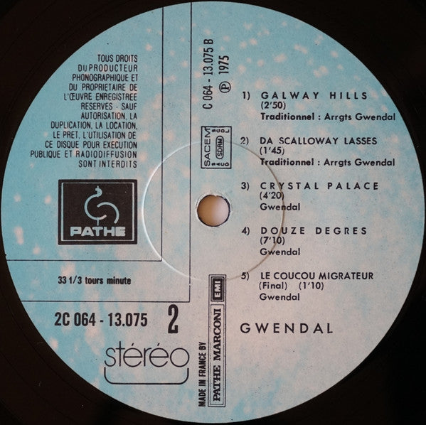Gwendal : Gwendal (LP, Album, RE)