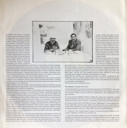 Paquito D'Rivera & Arturo Sandoval : Reunion (LP)