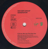 Van Der Graaf Generator : H To He Who Am The Only One (LP, Album, RP)