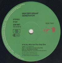 Van Der Graaf Generator : H To He Who Am The Only One (LP, Album, RP)