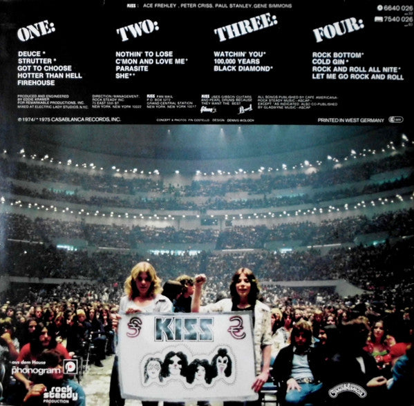 Kiss : Alive! (2xLP, Album, RE)