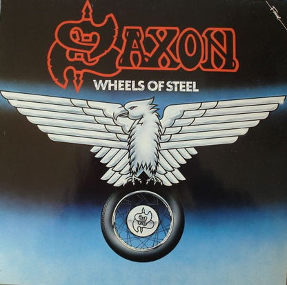 Saxon : Wheels Of Steel (LP, Album, RE)
