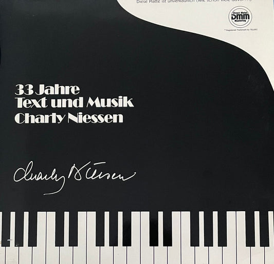 Charly Niessen : 33 Jahre Text Und Musik Charly Niessen (2xLP, Promo)