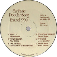 Various : Suripop VI Suriname Popular Song Festival 1990 (LP, Comp, Ltd)