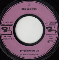 Etta Cameron : Wild Widow (7", Single)