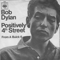Bob Dylan : Positively 4th Street (7", Single, Mono)