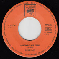 Bob Dylan : Positively 4th Street (7", Single, Mono)