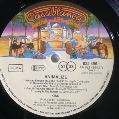 Kiss : Animalize (LP, Album)