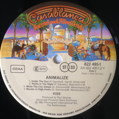 Kiss : Animalize (LP, Album)