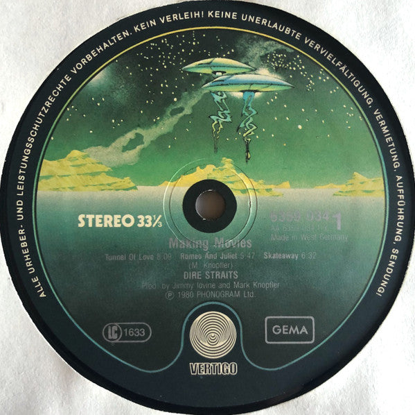 Dire Straits : Making Movies (LP, Album, Spa)