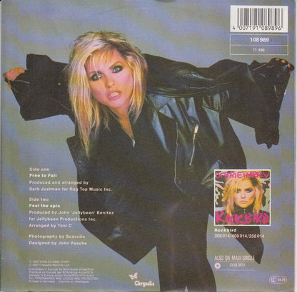 Debbie Harry* : Free To Fall (7", Single)