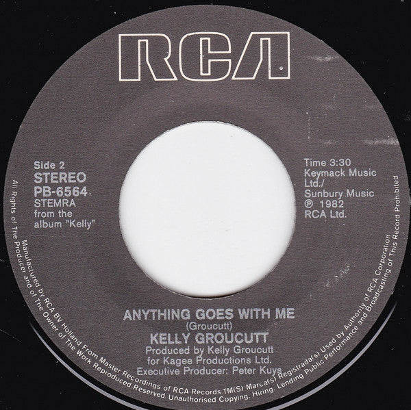 Kelly Groucutt : Am I A Dreamer (7", Single)