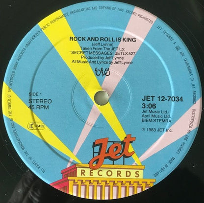 Electric Light Orchestra : Rock 'N' Roll Is King (12", Maxi)