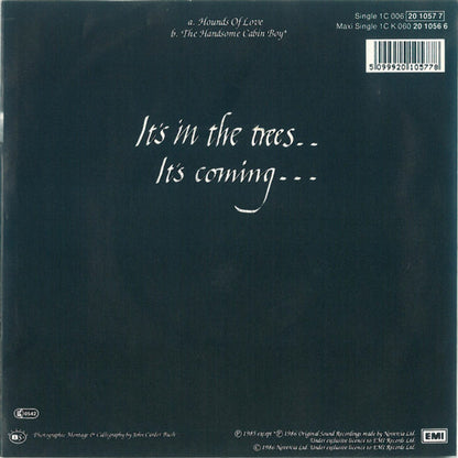 Kate Bush : Hounds Of Love (7", Single)