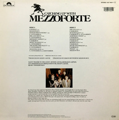 Mezzoforte : Catching Up With Mezzoforte (LP, Comp)