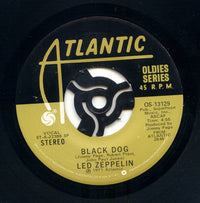 Led Zeppelin : Black Dog (7", Single, RE, SP )