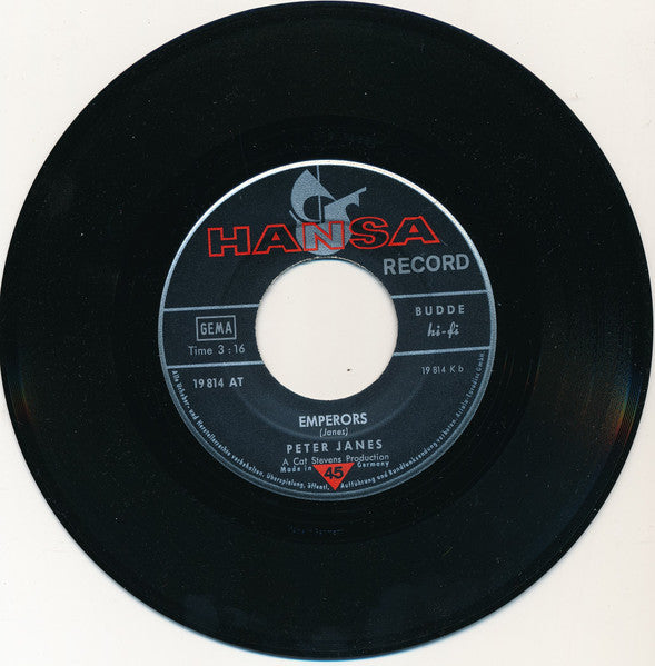Peter Janes : Go Home Ulla (7", Single)