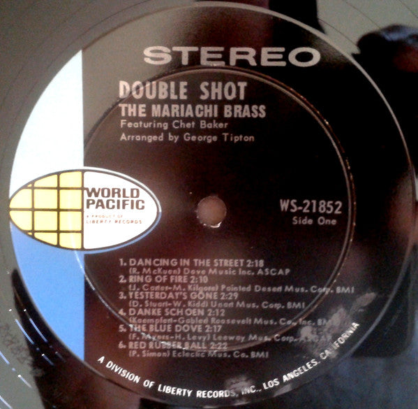 The Mariachi Brass!* Featuring Chet Baker : Double Shot (LP, Album)