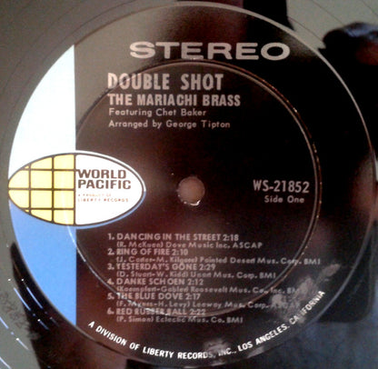 The Mariachi Brass!* Featuring Chet Baker : Double Shot (LP, Album)