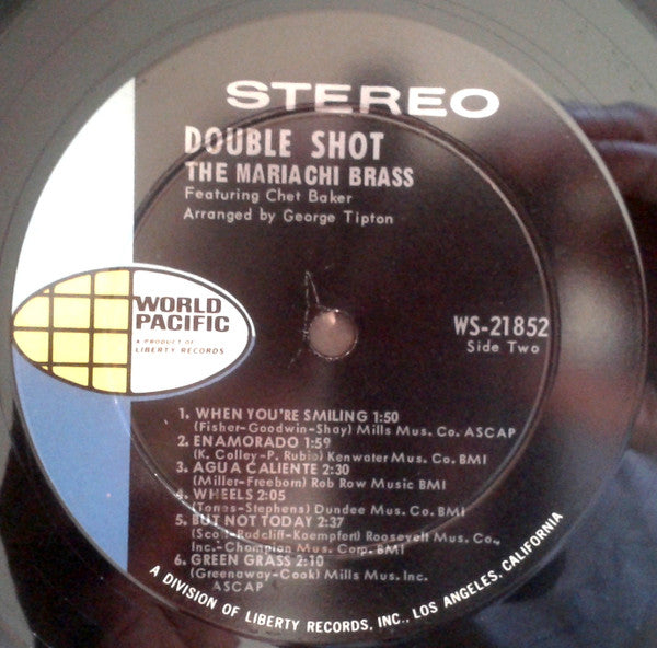 The Mariachi Brass!* Featuring Chet Baker : Double Shot (LP, Album)