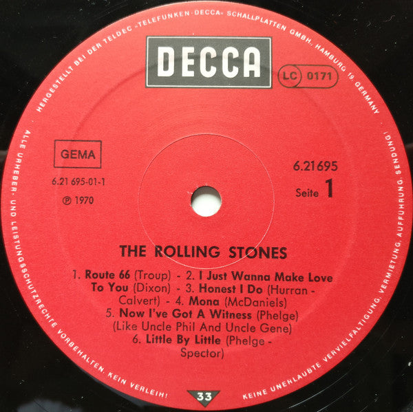 The Rolling Stones : The Rolling Stones Story Volume 1 (3xLP, Comp)