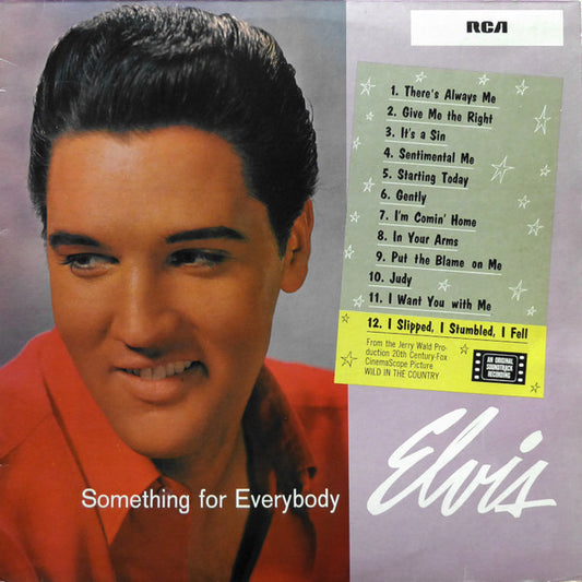 Elvis Presley : Something For Everybody (LP, Album, RE)